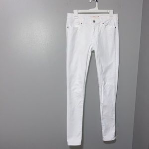 White jeans